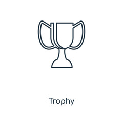trophy icon vector
