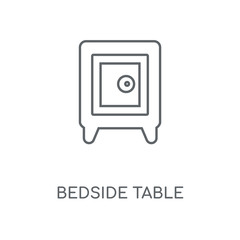 bedside table icon