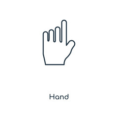 hand icon vector