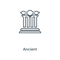 ancient icon vector