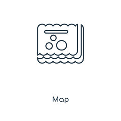 map icon vector