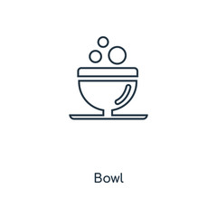 bowl icon vector