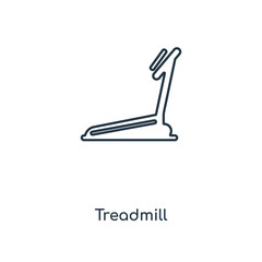 treadmill icon vector