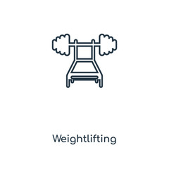 weightlifting icon vector