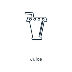 juice icon vector