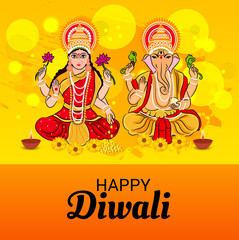 Indian Light Festival of Diwali Celebration.