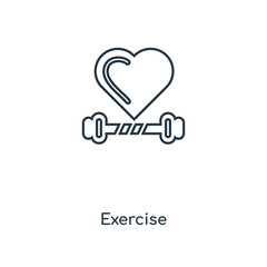 exercise icon vector