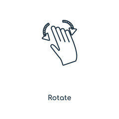 rotate icon vector