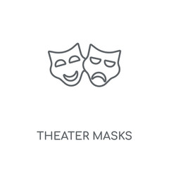 theater masks icon