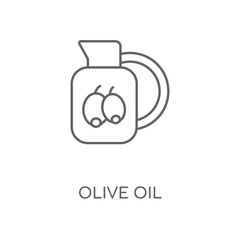 Obraz premium olive oil icon