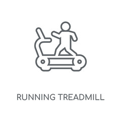 running treadmill icon