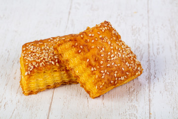 Sweet tasty hot coockies