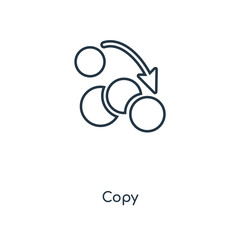 copy icon vector