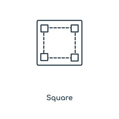 square icon vector