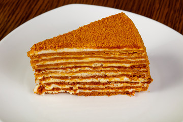 Medovik honey cake