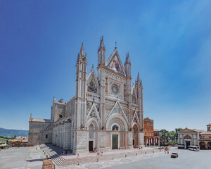 Fototapeta na wymiar Duomo di Orvieto