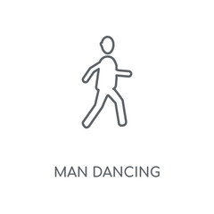 man dancing icon