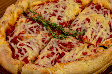 Italian Homemade pizza