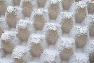 Full frame of paper egg carton