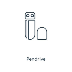 pendrive icon vector