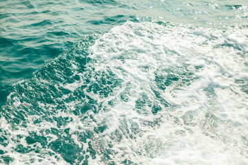 Background shot of aqua sea water surface