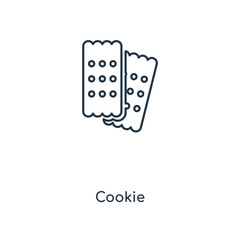 cookie icon vector