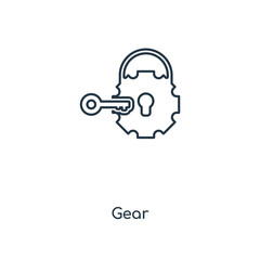 gear icon vector