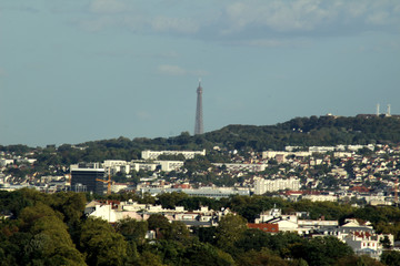 Fototapeta na wymiar Saint-Germain-en-Laye - Tour Eiffel