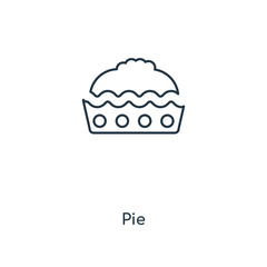pie icon vector