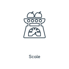 scale icon vector