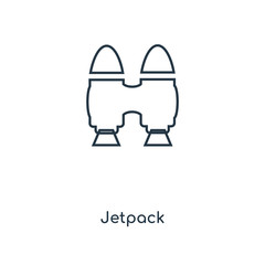 jetpack icon vector