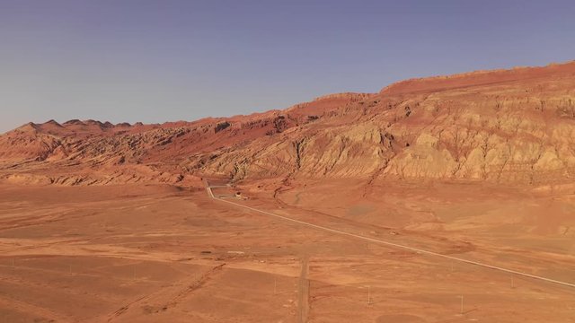 Xinjiang Flame Mountain Scenery