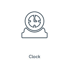 clock icon vector