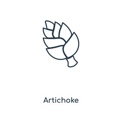artichoke icon vector