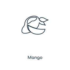 mango icon vector