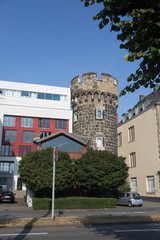 Fototapeta na wymiar old tower in cologne