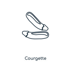 courgette icon vector