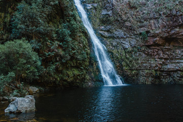 Fototapeta na wymiar kromrivier waterfall