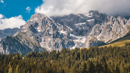 Beautiful alpine view near Saalfelden - Salzburg - Austria