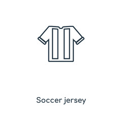 soccer jersey icon vector