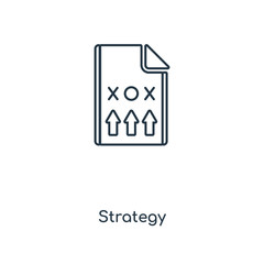strategy icon vector