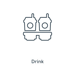 drink icon vector