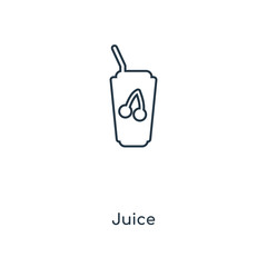 juice icon vector