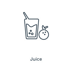 juice icon vector