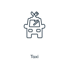 taxi icon vector