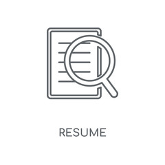 resume icon