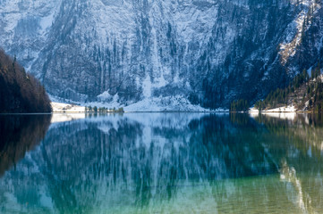 National park Berchtesgaden and lake Königssee