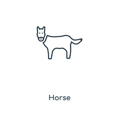 horse icon vector