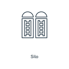 silo icon vector