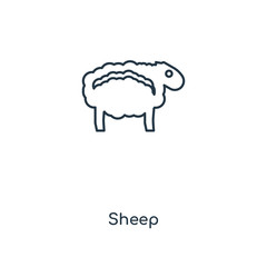 sheep icon vector